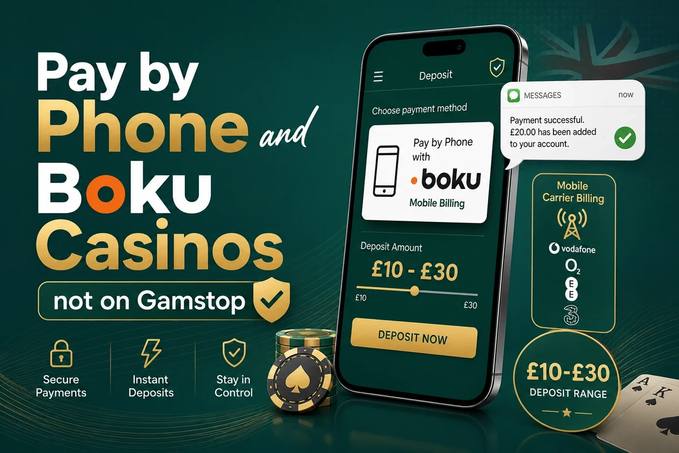 pay by phone bill casino not on gamstop
